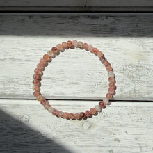 Load image into Gallery viewer, Strawberry Quartz Stretch Bracelet – Soft Pink Glow &amp; Heart‑Centered Energy