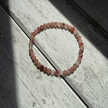 Load image into Gallery viewer, Strawberry Quartz Stretch Bracelet – Soft Pink Glow &amp; Heart‑Centered Energy