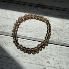 Load image into Gallery viewer, Smoky Quartz Stretch Bracelet – Grounding Energy &amp; Natural Clarity
