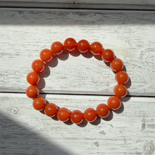 Load image into Gallery viewer, Carnelian Stretch Bracelet