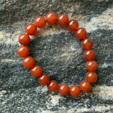 Load image into Gallery viewer, Carnelian Stretch Bracelet