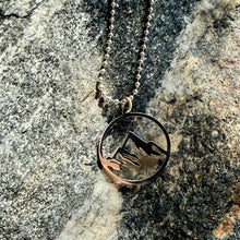 Load image into Gallery viewer, Mountain Pendant Necklace