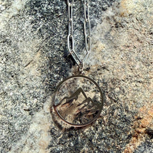 Load image into Gallery viewer, Mountain Pendant Necklace