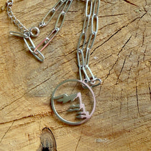 Load image into Gallery viewer, Mountain Pendant Necklace