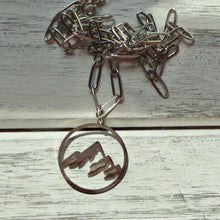 Load image into Gallery viewer, Mountain Pendant Necklace