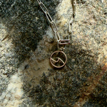 Load image into Gallery viewer, Wave Pendant Necklace
