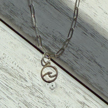 Load image into Gallery viewer, Wave Pendant Necklace