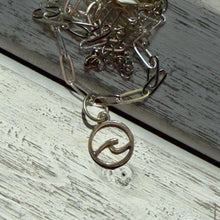 Load image into Gallery viewer, Wave Pendant Necklace
