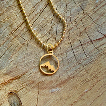 Load image into Gallery viewer, Mountain Pendant Necklace