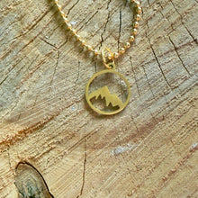 Load image into Gallery viewer, Mountain Pendant Necklace