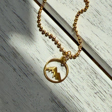 Load image into Gallery viewer, Mountain Pendant Necklace