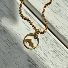 Load image into Gallery viewer, Mountain Pendant Necklace