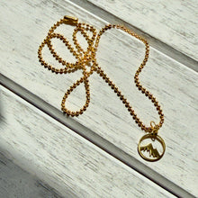 Load image into Gallery viewer, Mountain Pendant Necklace