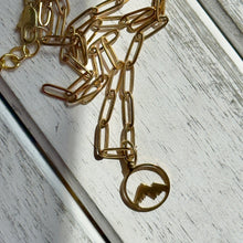 Load image into Gallery viewer, Mountain Pendant Necklace