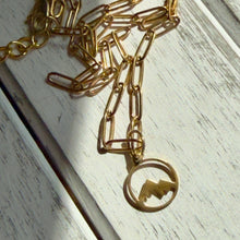 Load image into Gallery viewer, Mountain Pendant Necklace