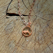Load image into Gallery viewer, Mountain Pendant Necklace