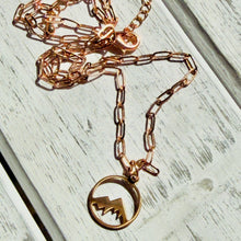 Load image into Gallery viewer, Mountain Pendant Necklace