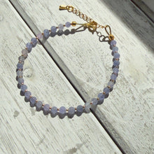 Load image into Gallery viewer, Delicate Faceted Tanzanite Bracelet