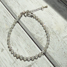 Load image into Gallery viewer, Delicate Faceted Labradorite Bracelet