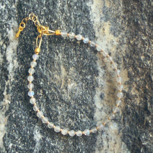 Load image into Gallery viewer, Delicate Faceted Labradorite Bracelet