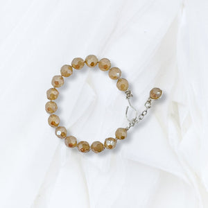 Kimbra - Champagne/silver Wire - Bracelet