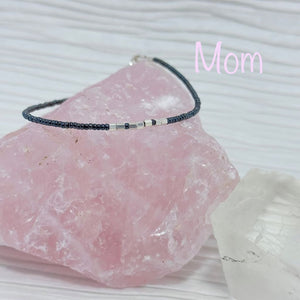 “mom” Morse Code Bracelet - Bracelet
