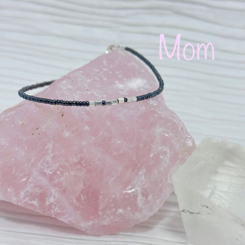“mom” Morse Code Bracelet - Bracelet