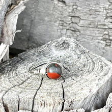 Load image into Gallery viewer, Bloodstone Wire Wrapped Ring - Wire Wrapped Ring