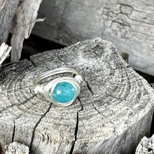 Load image into Gallery viewer, Blue Quartzite Wire Wrapped Ring - Wire Wrapped Ring