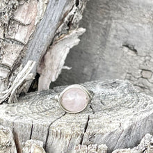 Load image into Gallery viewer, Rose Quartz Wire Wrapped Ring - Wire Wrapped Ring