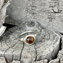 Load image into Gallery viewer, Tiger Eye Wire Wrapped Ring - Wire Wrapped Ring